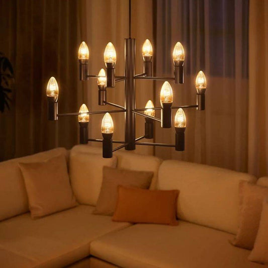 E14 Retro LED Amber Fade